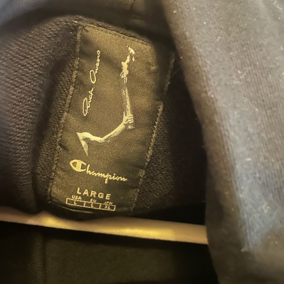 Rick Owens x Champion Men’s Hoodie Size L - Picture 4 of 6